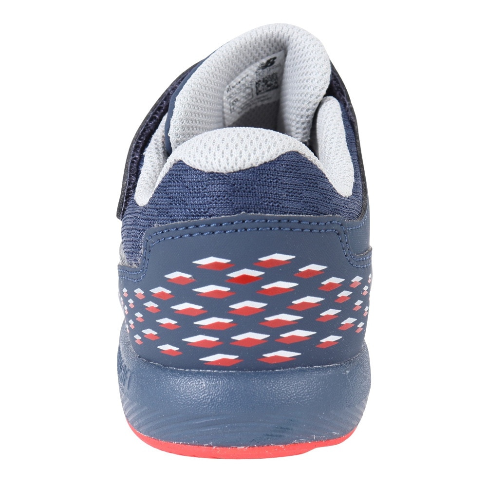 ニューバランス（new balance）（キッズ）ジュニアスポーツシューズ ハンゾーV v3 シルバー PXHANVT3M スニーカー ベルクロ ベルト付き 軽量 耐久性 屈曲性