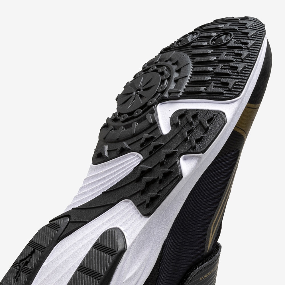 ミズノ（MIZUNO）（キッズ）ジュニアスポーツシューズ ベルクロ ベルト付き スニーカー スピードスタッズ4 ベルト K1GC242302