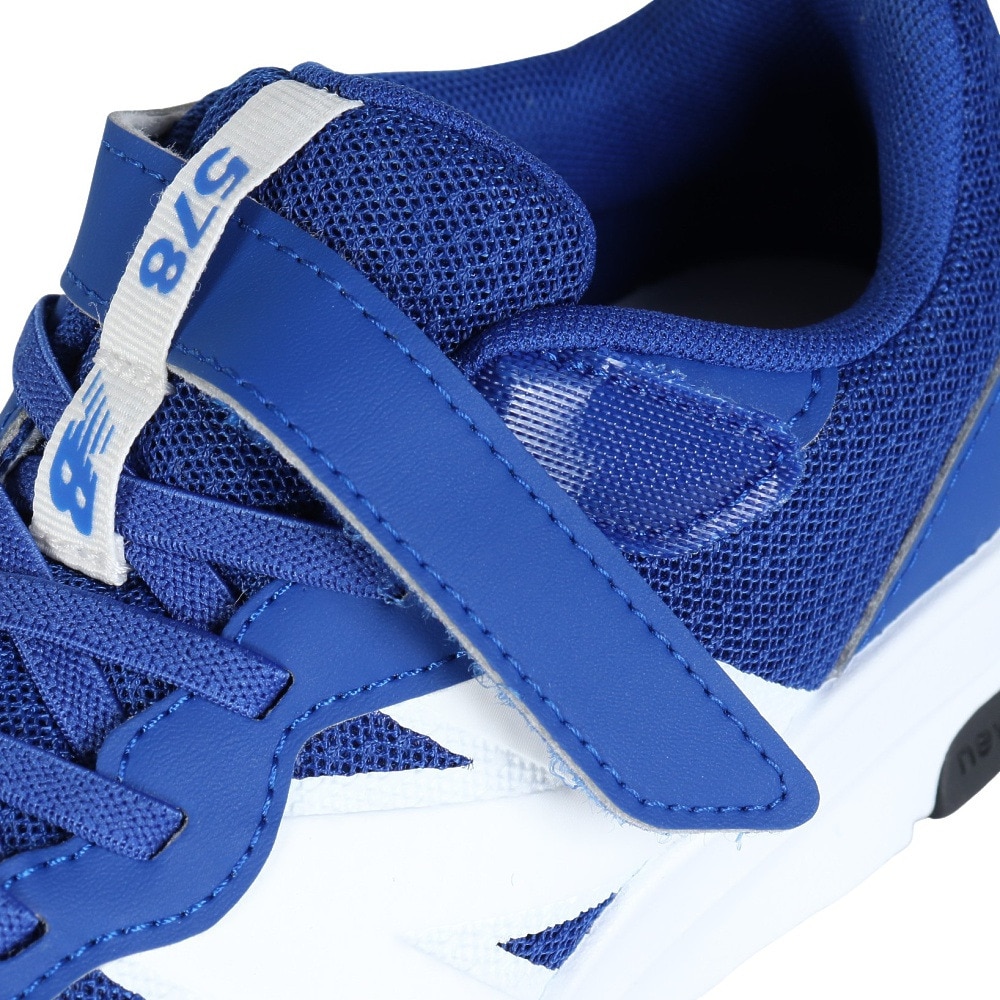 ニューバランス（new balance）（キッズ）ジュニアスポーツシューズ ベルクロ ベルト付き スニーカー 578 v1 PT578RB W
