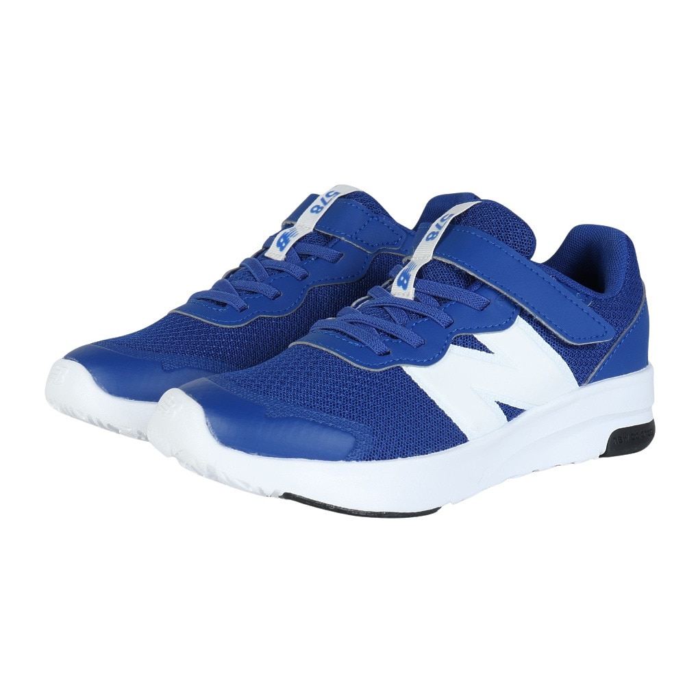 ニューバランス（new balance）（キッズ）ジュニアスポーツシューズ ベルクロ ベルト付き スニーカー 578 v1 PT578RB W