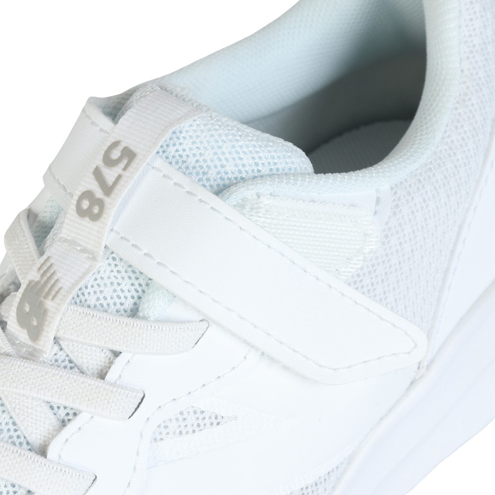 ニューバランス（new balance）（キッズ）ジュニアスポーツシューズ ベルクロ ベルト付き スニーカー 578 v1 PT578WWW