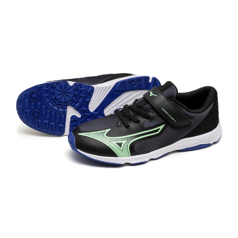 ミズノ（MIZUNO）（キッズ）ジュニアスポーツシューズ ベルクロ ベルト付き スニーカー スピードスタッズ4 ベルト K1GC242307