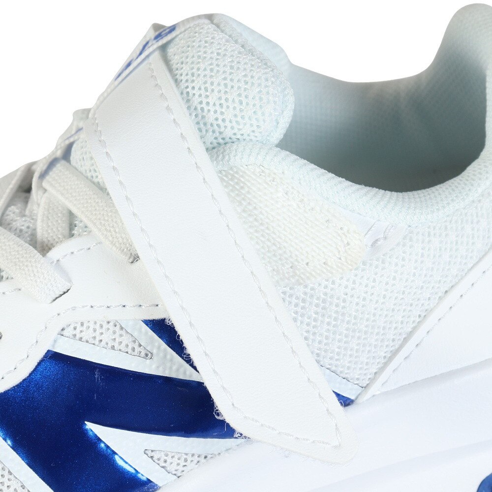 ニューバランス（new balance）（キッズ）ジュニアスポーツシューズ ベルクロ ベルト付き スニーカー 578 v1 Bungee Lace with Top Strap PT578OH W