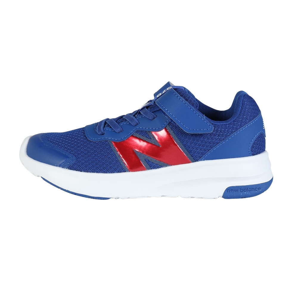 ニューバランス（new balance）（キッズ）ジュニアスポーツシューズ ベルクロ ベルト付き スニーカー 578 v1 Bungee Lace with Top Strap PT578TA W