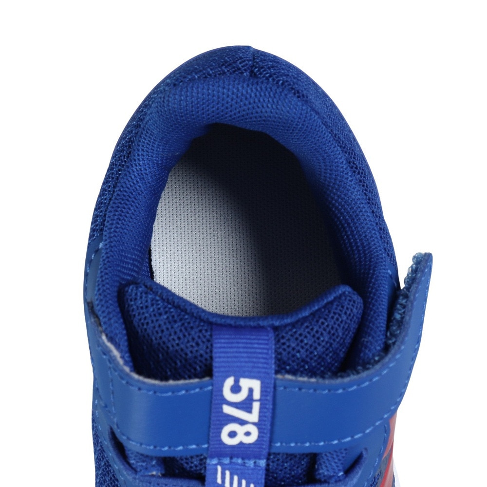 ニューバランス（new balance）（キッズ）ジュニアスポーツシューズ ベルクロ ベルト付き スニーカー 578 v1 Bungee Lace with Top Strap PT578TA W