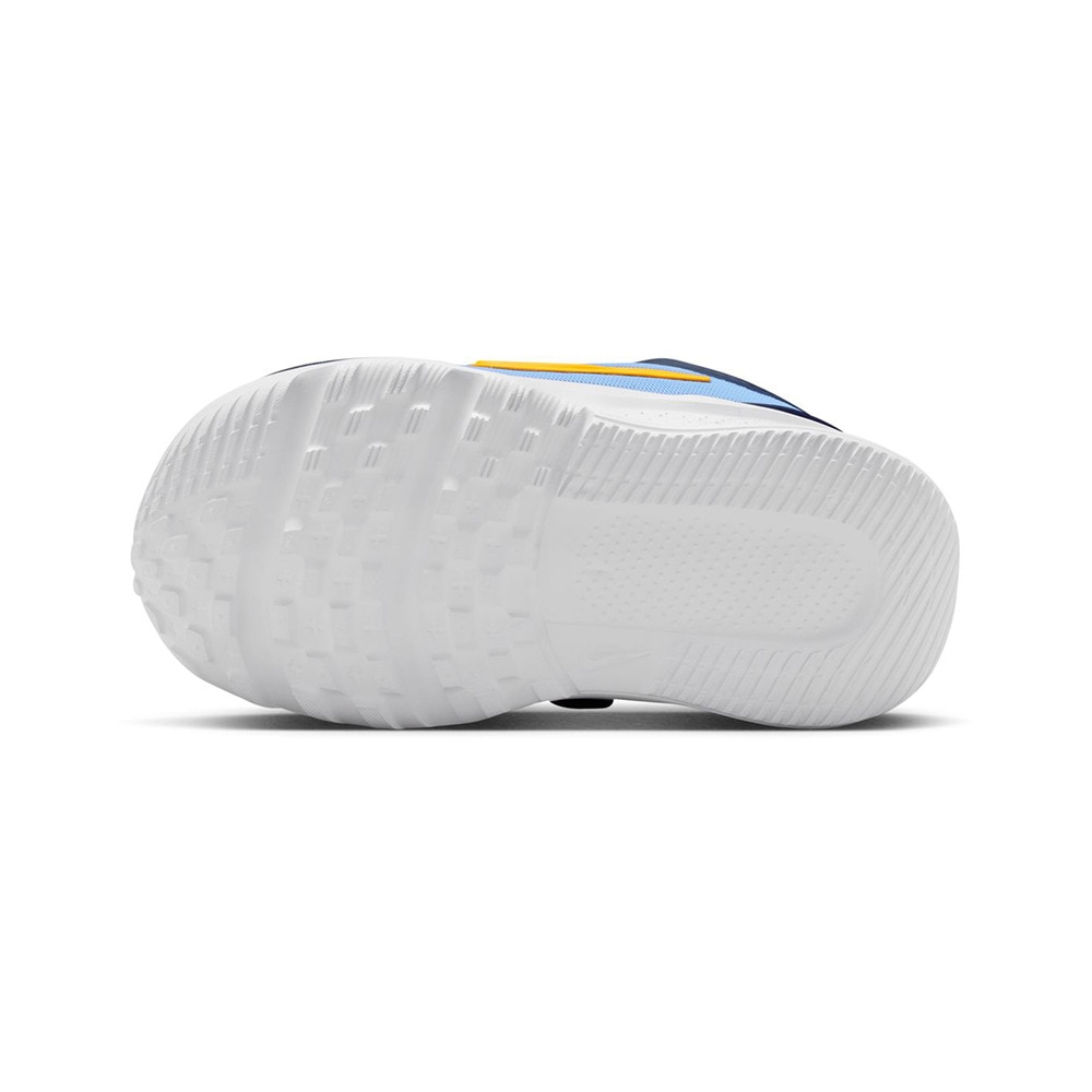 ナイキ（NIKE）（キッズ）ジュニア スポーツシューズ ベルクロ ベルト付き スニーカー スター ランナー 5 TD ネイビー HF7006-403