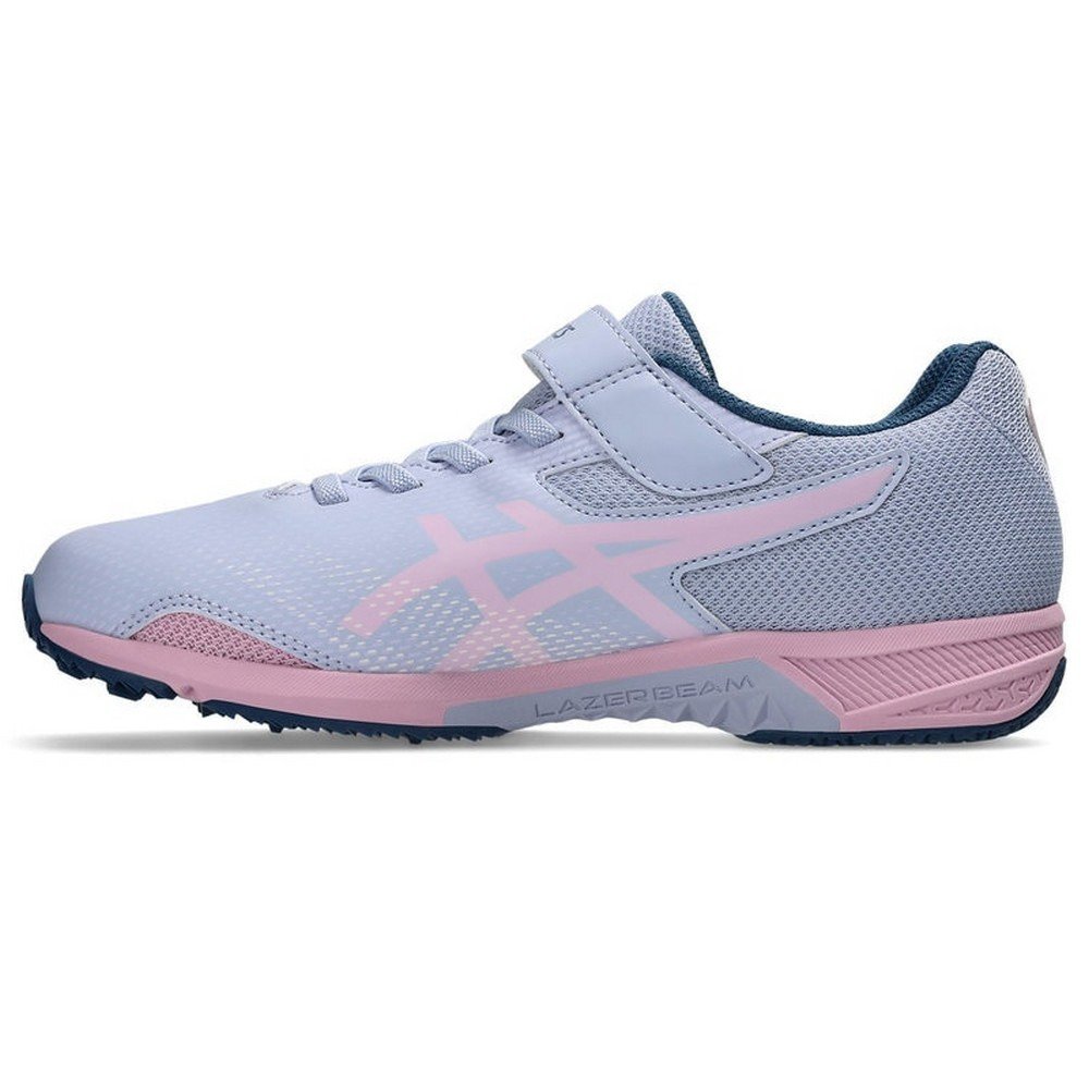 asics ベルクロ式安全靴 青とピンク アシックス（ASICS）（キッズ）ジュニアスポーツシューズ ベルクロ