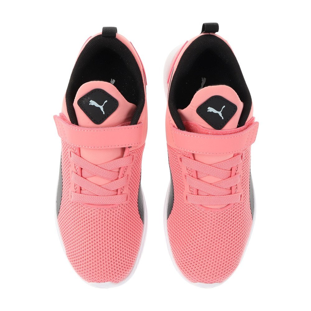 ジュニアスポーツシューズ フライヤーランナー V ベルクロ ベルト付き スニーカー プーマ ヴィクトリアゴルフ
