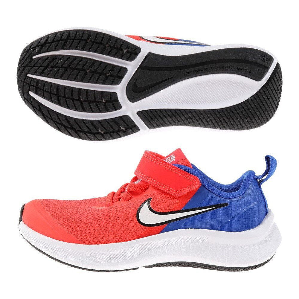 ジュニアスポーツシューズ ベルクロ ベルト付き スニーカー スター ランナー 3 Psv Da2777 600 ナイキ スポーツ用品はスーパースポーツゼビオ