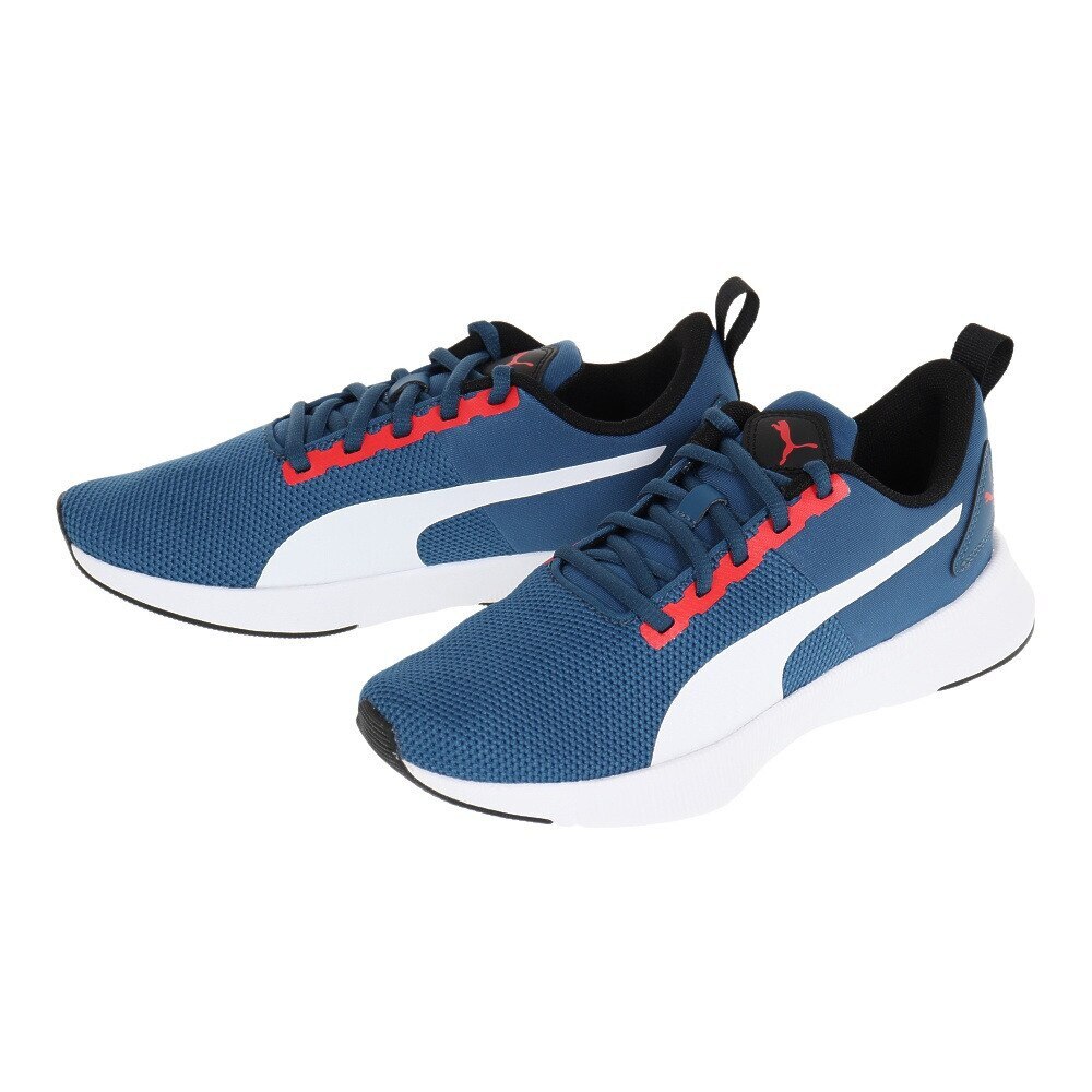 プーマ（PUMA）（メンズ、レディース、キッズ）ジュニアスポーツシューズ ベルクロ ベルト付き スニーカー フライヤー ランナー JR 19292831