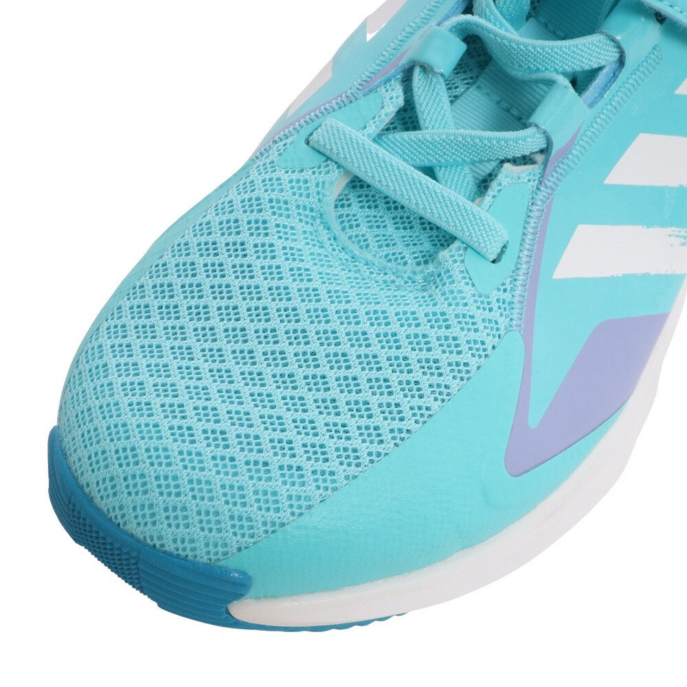 アディダス（adidas）（キッズ）ジュニアスポーツシューズ ベルクロ ベルト付き スニーカー Fai2Go EL K GZ0216