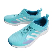 アディダス（adidas）（キッズ）ジュニアスポーツシューズ ベルクロ ベルト付き スニーカー Fai2Go EL K GZ0216