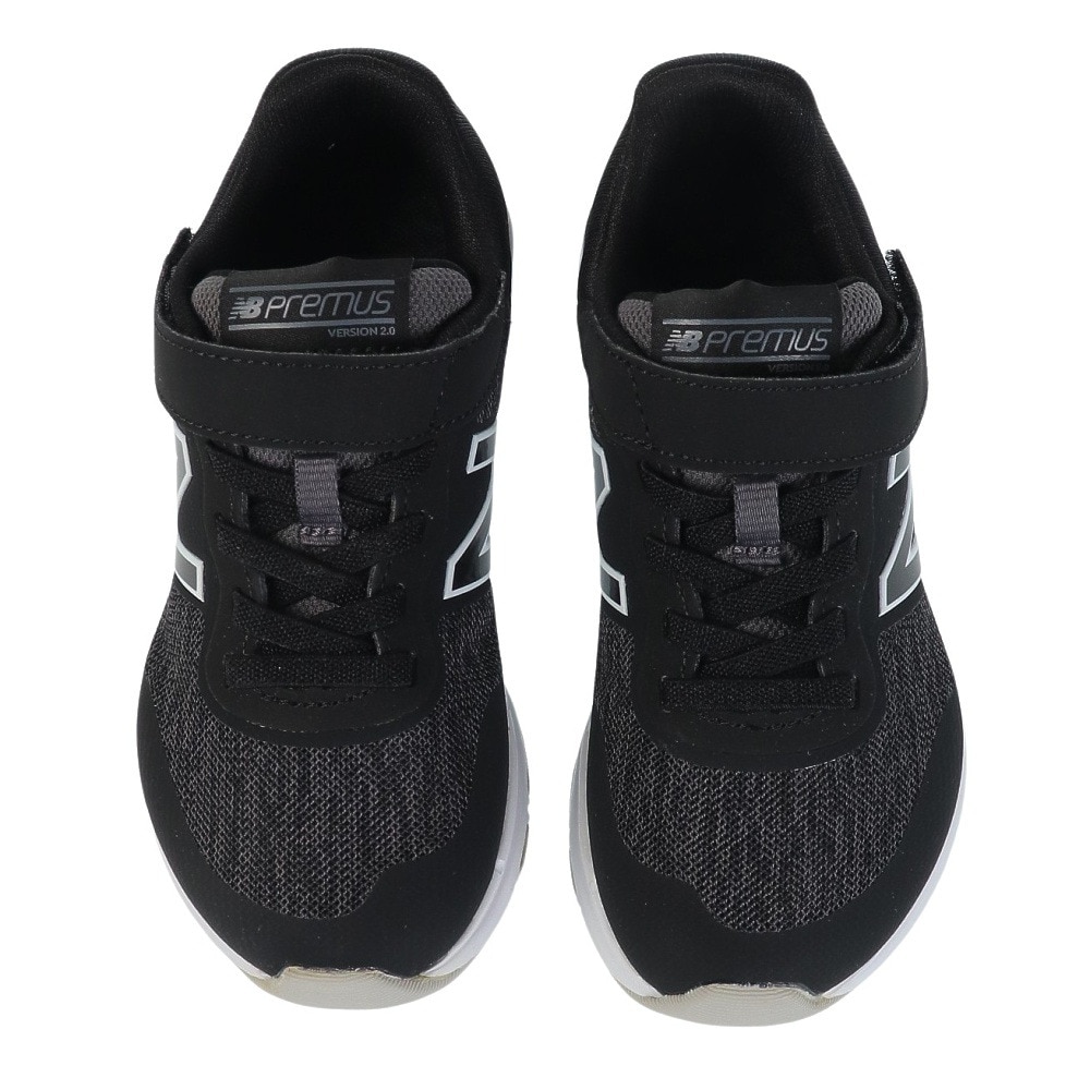 ニューバランス（new balance）（キッズ）ジュニア スポーツ シューズ プレマスY ブラック YOPREMCKW ベルクロ ベルト付き スニーカー ランニング 運動 通学