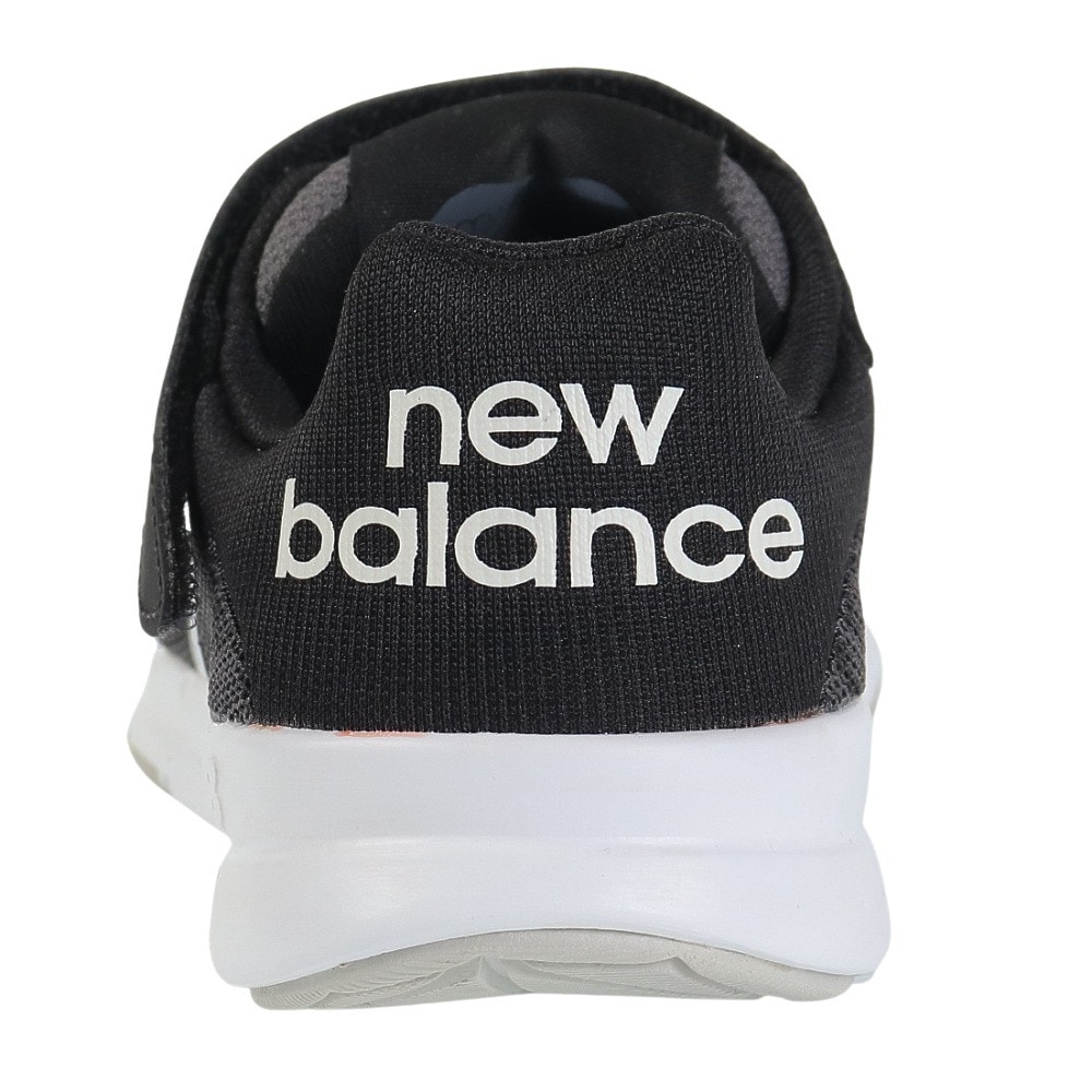 ニューバランス（new balance）（キッズ）ジュニア ランニングシューズ 黒 プレマス PREMUS Y ブラック YOPREMCKW ベルクロ ベルト付き スニーカー