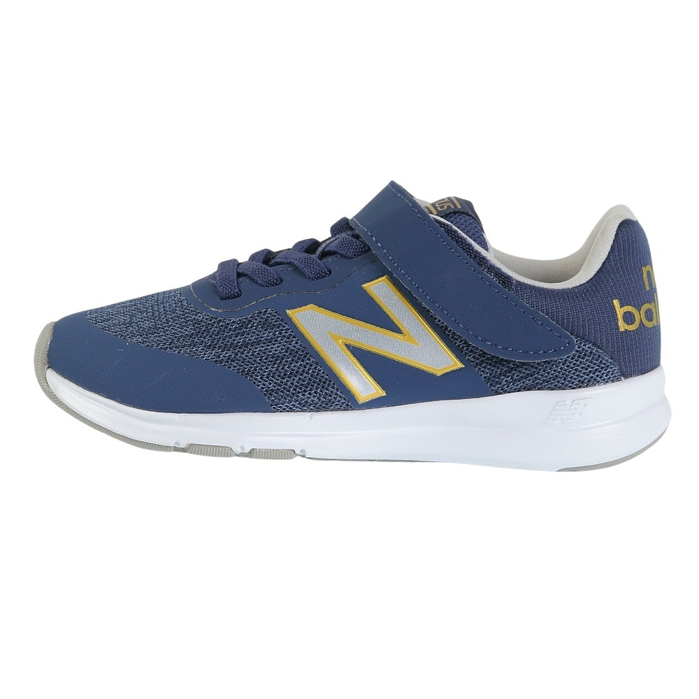 ニューバランス（new balance）（キッズ）ジュニアスポーツシューズ 紺 ネイビー YOPREM NY YOPREMNYW ベルクロ ベルト付き スニーカー 靴 シューズ キッズ