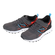 (キッズ)ジュニア スニーカー YU650 グレー YU650GF1W ランニング 17.0 17.5 18.0 18.5 19.0 19.5 20.0 20.5 21.0 21.5