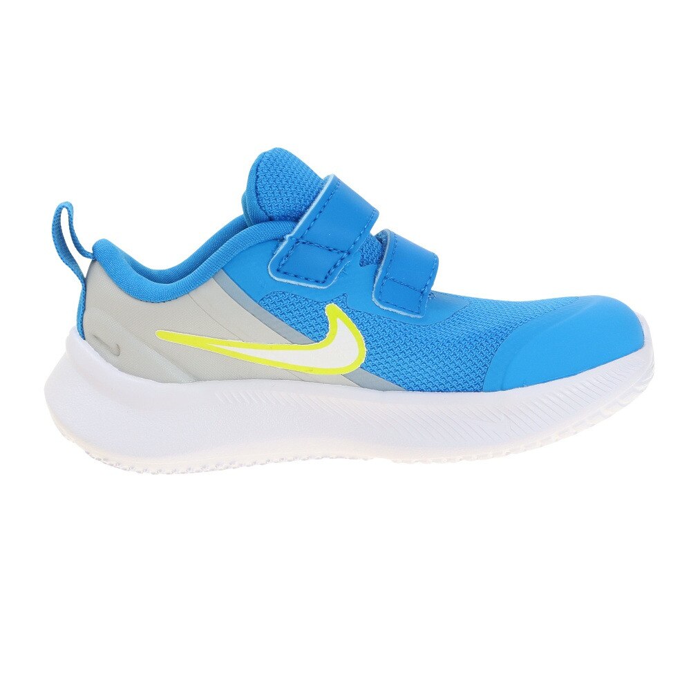 ナイキ（NIKE）（キッズ）ベビー ジュニア スニーカー 青 スター