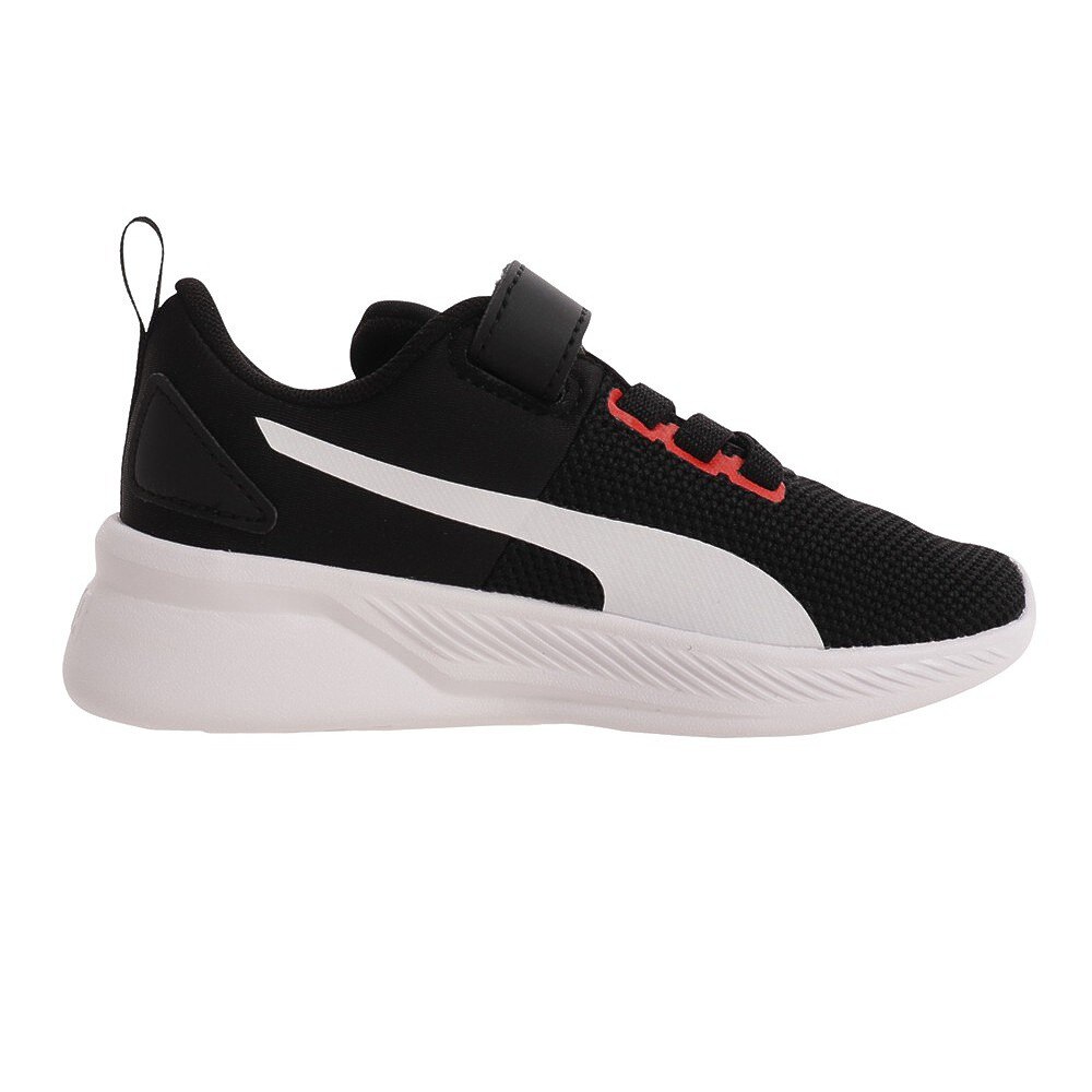 プーマ（PUMA）（キッズ）ジュニア スニーカー マジックテープ 黒 19292933 フライヤー ランナー V PS ブラック 19292933 ランニングシューズ