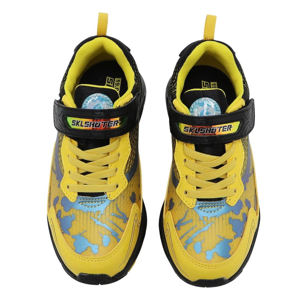 ムーンスター（MoonStar）（キッズ）スキルシューター SK 0009 イエロー 12296103 22FW ジュニアスポーツシューズ ベルクロ ベルト付き スニーカー 運動 子供★★★