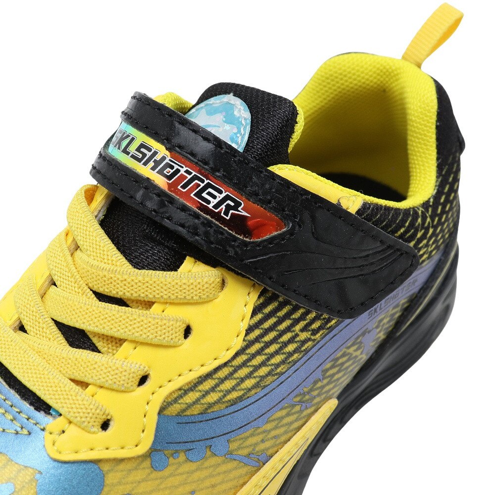 ムーンスター（MoonStar）（キッズ）スキルシューター SK 0009 イエロー 12296103 22FW ジュニアスポーツシューズ ベルクロ ベルト付き スニーカー 運動 子供★★★