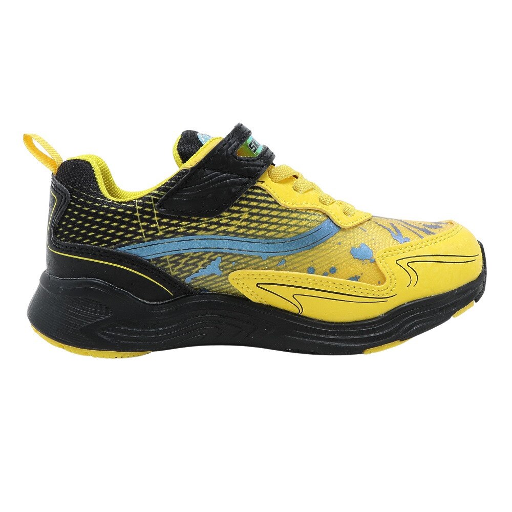 ムーンスター（MoonStar）（キッズ）スキルシューター SK 0009 イエロー 12296103 22FW ジュニアスポーツシューズ ベルクロ ベルト付き スニーカー 運動 子供★★★