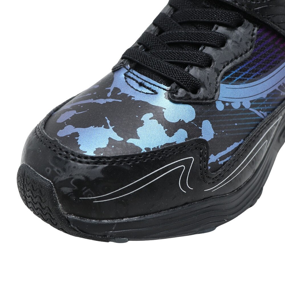 ムーンスター（MoonStar）（キッズ）スキルシューター SK 0009 ブラック 12296106 22FW ジュニアスポーツシューズ ベルクロ ベルト付き スニーカー 運動 子供