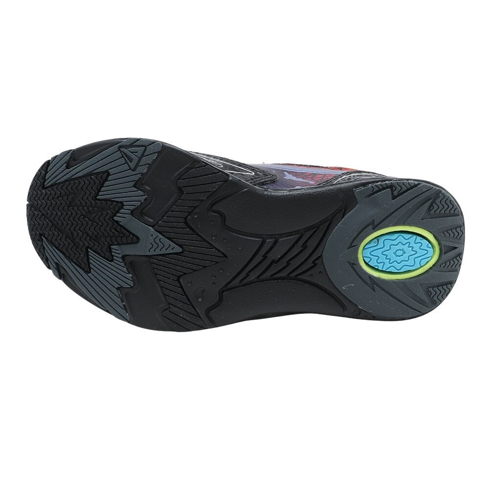 ムーンスター（MoonStar）（キッズ）スキルシューター SK 0009 ブラック 12296106 22FW ジュニアスポーツシューズ ベルクロ ベルト付き スニーカー 運動 子供
