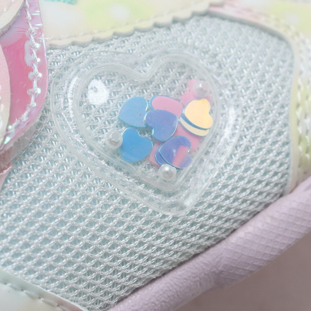 ムーンスター（MoonStar）（キッズ）ラブラッシュ LV 1101 マルチ 12296171 22FW ジュニア スポーツシューズ ベルクロ ベルト付き 運動靴 子供 スニーカー
