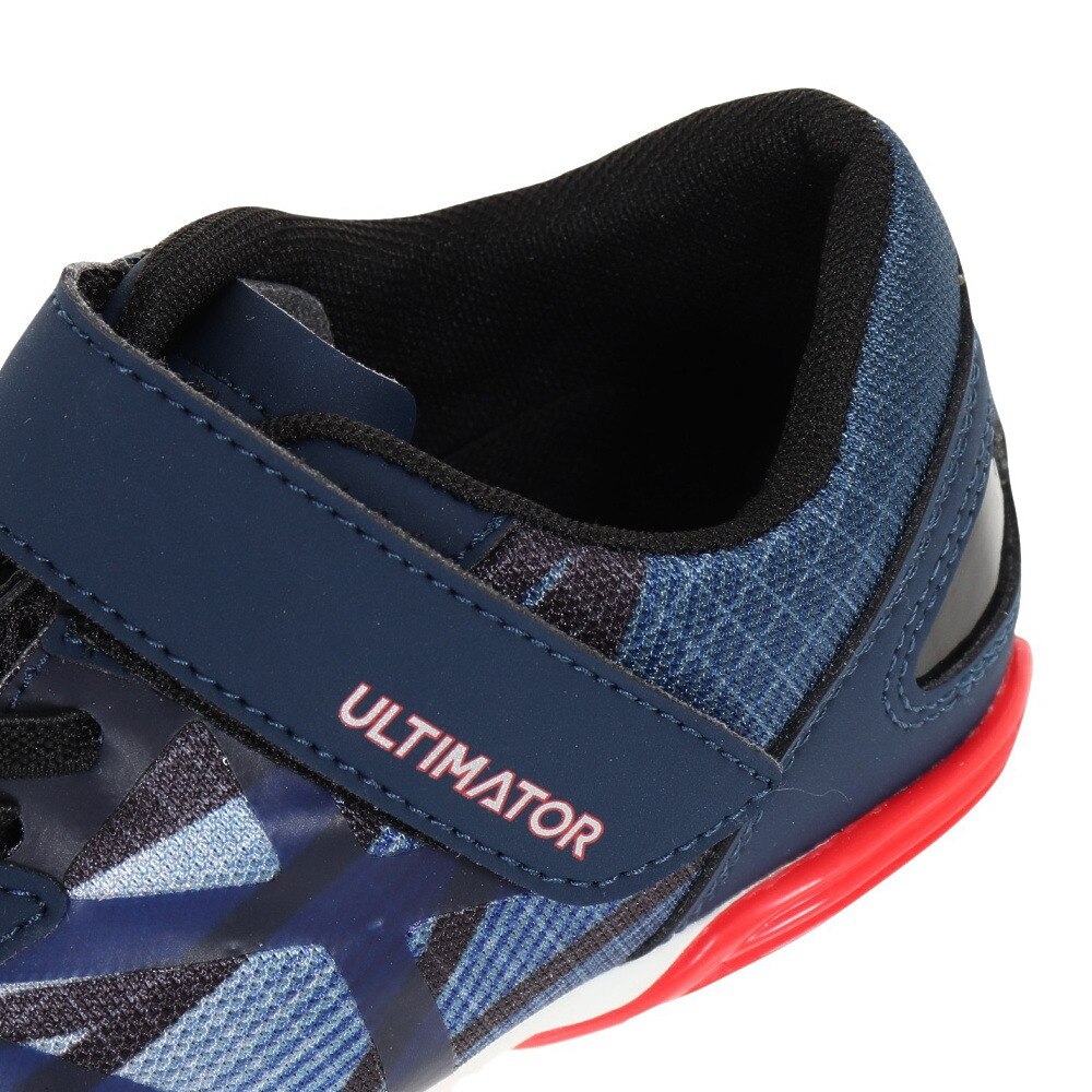 ムーンスター（MoonStar）（キッズ）ジュニア スニーカー マジックテープ 紺 UL 1100 2E ネイビー 12296331 22FW ランニングシューズ