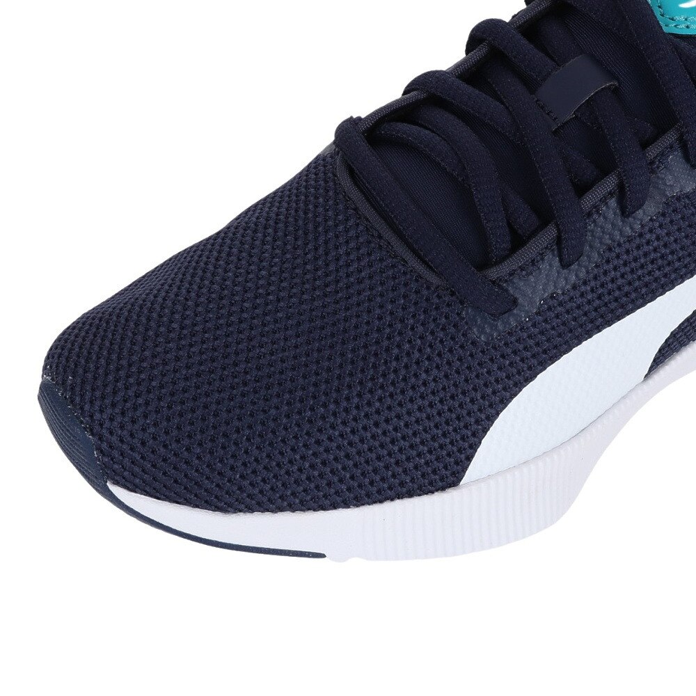 プーマ（PUMA）（キッズ）ジュニア スポーツ シューズ フライヤー ランナー JR ネイビー 19292834 スニーカー ランニング トレーニング 通気性 軽量 運動会