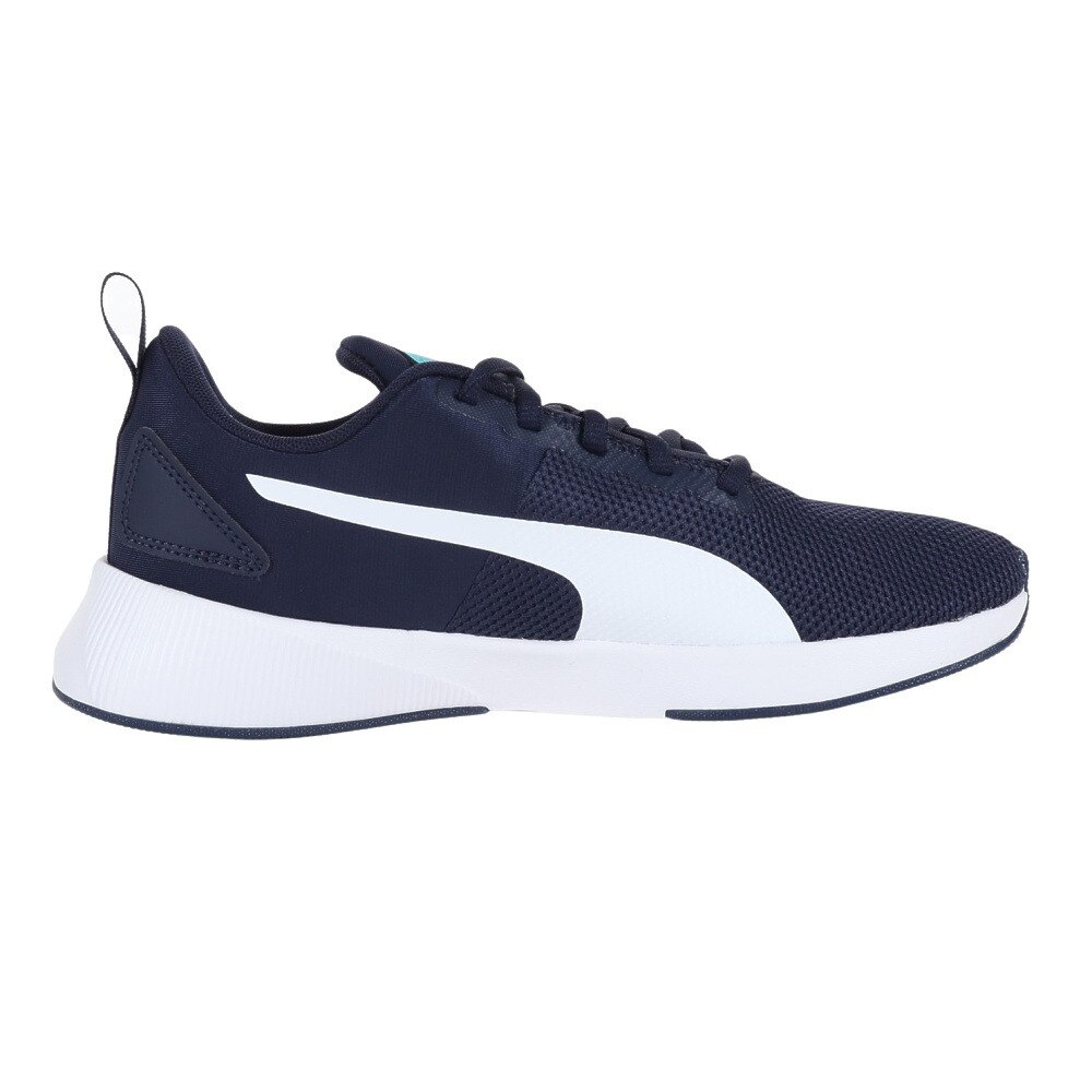 プーマ（PUMA）（キッズ）ジュニア スポーツ シューズ フライヤー ランナー JR ネイビー 19292834 スニーカー ランニング トレーニング 通気性 軽量 運動会