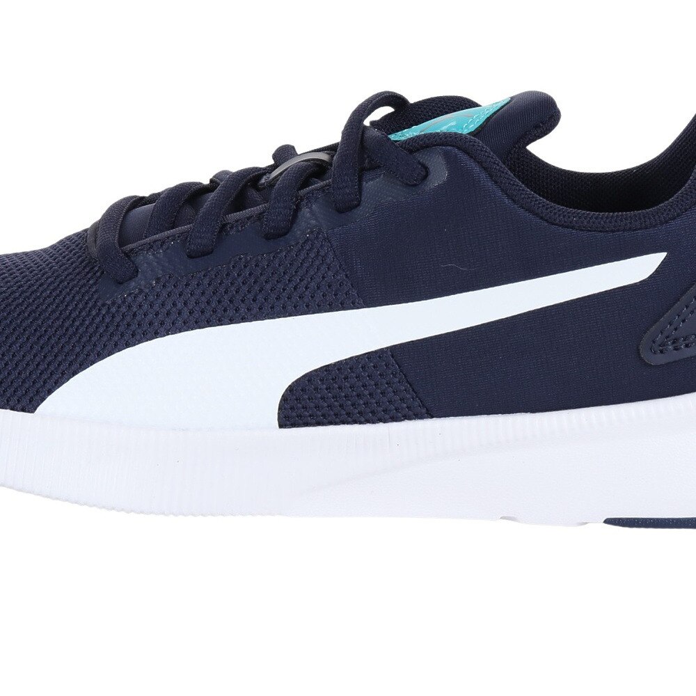 プーマ（PUMA）（キッズ）ジュニア スポーツ シューズ フライヤー ランナー JR ネイビー 19292834 スニーカー ランニング トレーニング 通気性 軽量 運動会