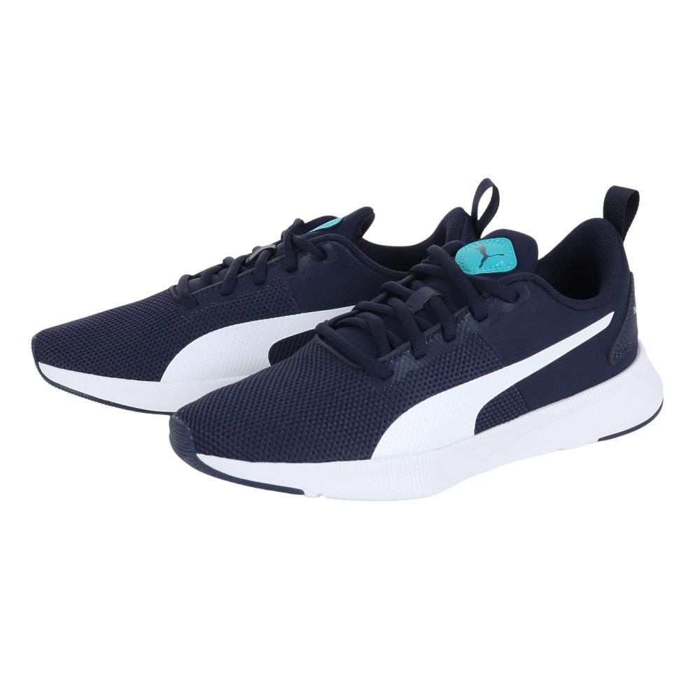 プーマ（PUMA）（キッズ）ジュニア スポーツ シューズ フライヤー ランナー JR ネイビー 19292834 スニーカー ランニング トレーニング  通気性 軽量 運動会 スポーツ用品はスーパースポーツゼビオ