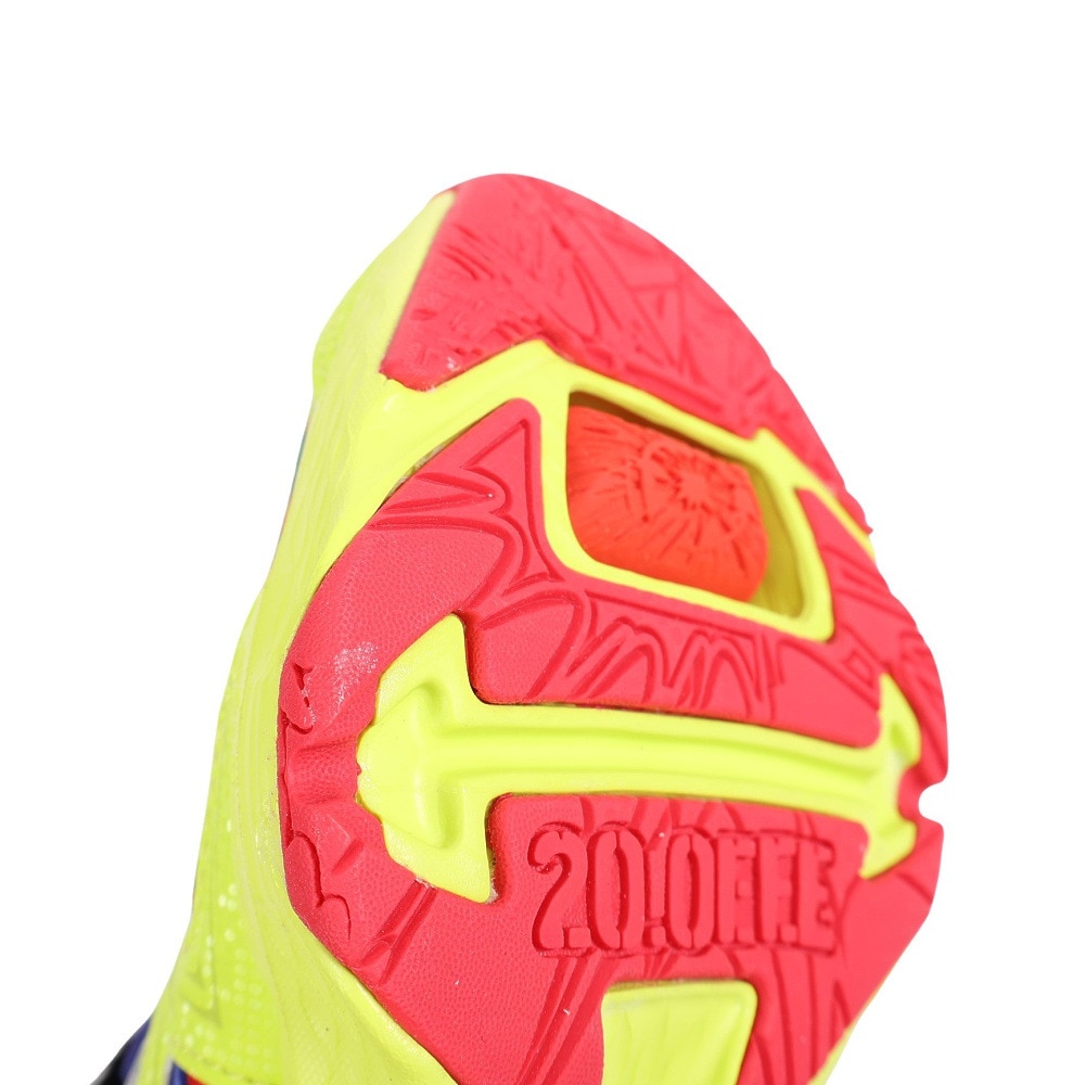 ムーンスター（MoonStar）（キッズ）ジュニア スポーツ シューズ スキルシューター SK 0024 ライム 12296627 23SS スニーカー スラムボム ベルト付 抗菌防臭
