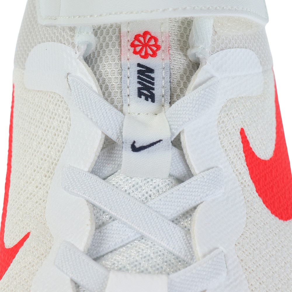 ナイキ（NIKE）（キッズ）ジュニア スポーツ シューズ レボリューション6 ホワイト DD1095-102 スニーカー 軽量 通気性 面ファスナー クッション性 部活