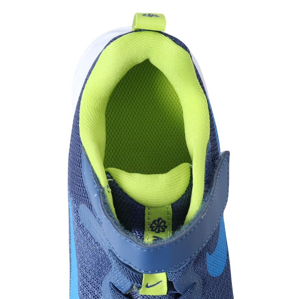ナイキ（NIKE）（キッズ）ジュニア スポーツ シューズ レボリューション6 NN PSV ネイビー DD1095-401 スニーカー ベルクロ ベルト付き 軽量 通気性 運動会
