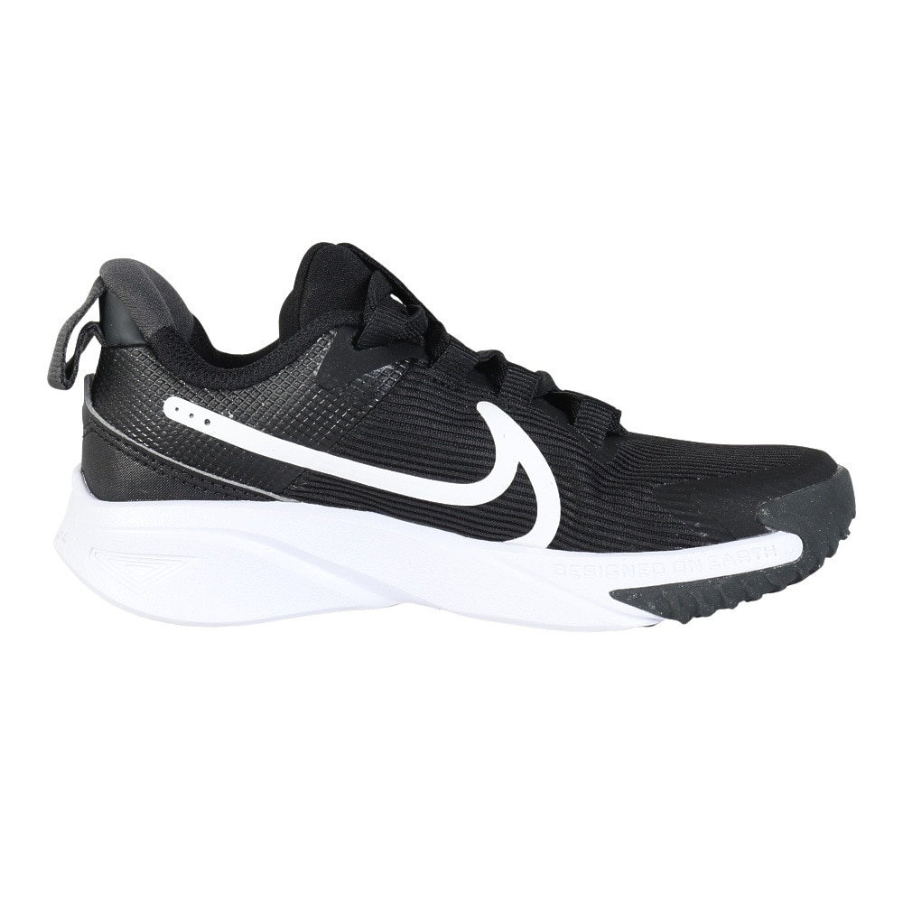 ナイキ（NIKE）（キッズ）ジュニア スポーツ シューズ スターランナー4 NN PS ブラック DX7614-001 スニーカー 通学 運動靴 カジュアル 日常履き クッション性