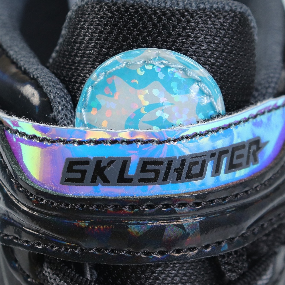 ムーンスター（MoonStar）（キッズ）ジュニア スポーツシューズ スキルシューター SK 0025 ブラック 12296616 23FW ベルクロ ベルト付き 抗菌防臭 防水 耐久性