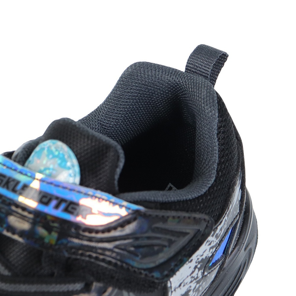 ムーンスター（MoonStar）（キッズ）ジュニア スポーツシューズ スキルシューター SK 0025 ブラック 12296616 23FW ベルクロ ベルト付き 抗菌防臭 防水 耐久性