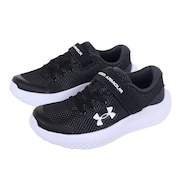 アンダーアーマー（UNDER ARMOUR）（キッズ）ジュニアスポーツシューズ ベルクロ ベルト付き スニーカー BPS Surge 4 AC 3027104 001