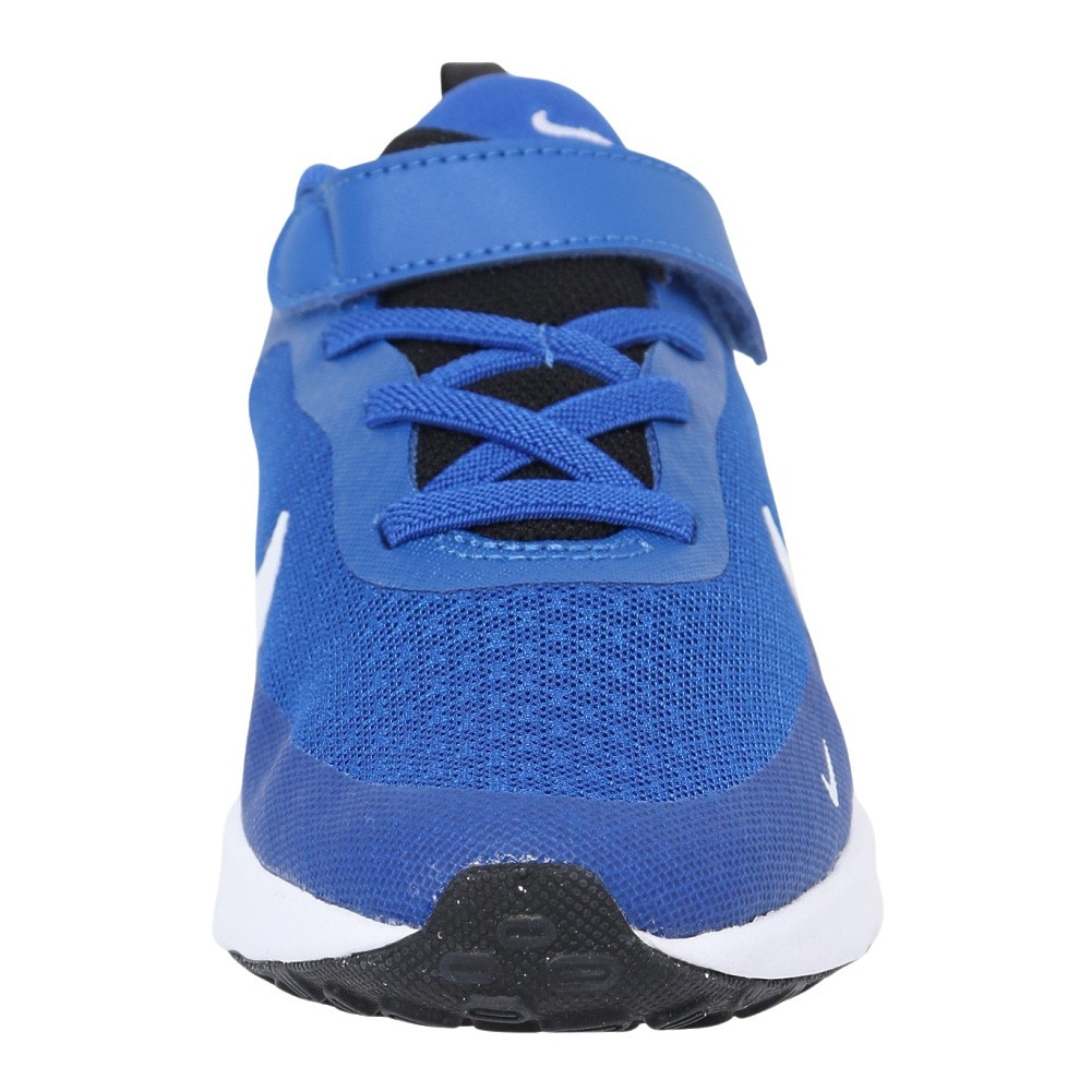 ナイキ（NIKE）（キッズ）ジュニアスポーツシューズ ベルクロ ベルト付き スニーカー レボリューション 7 PSV FB7690-401