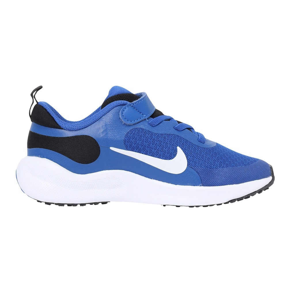 ナイキ（NIKE）（キッズ）ジュニアスポーツシューズ ベルクロ ベルト付き スニーカー レボリューション 7 PSV FB7690-401