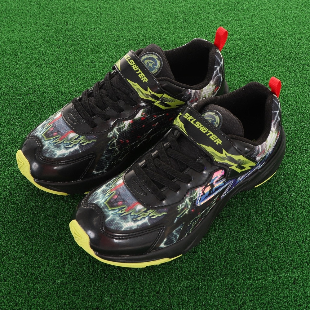 ムーンスター（MoonStar）（キッズ）ジュニアスポーツシューズ ベルクロ ベルト付き スニーカー SK 0039 ジンライ 12297726