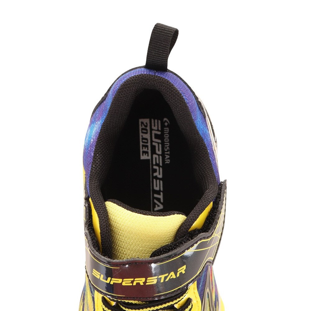 ムーンスター（MoonStar）（キッズ）ジュニアスポーツシューズ ベルクロ ベルト付き スニーカー SS K1163 12297793