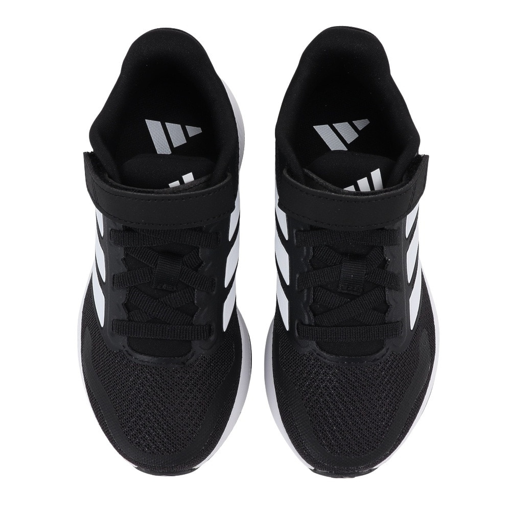 アディダス（adidas）（キッズ）ジュニアスポーツシューズ ベルクロ ベルト付き スニーカー コアファイト 5 キッズ EL IE8574