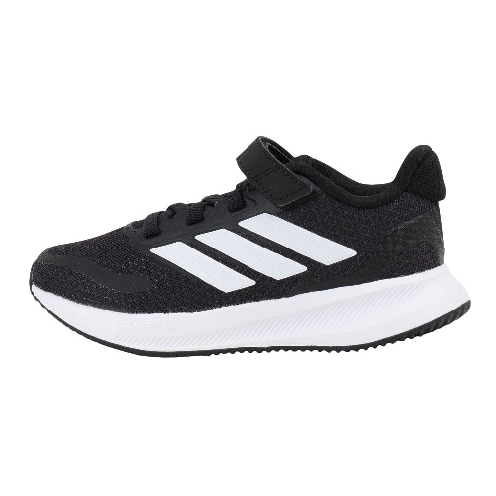 アディダス（adidas）（キッズ）ジュニアスポーツシューズ ベルクロ ベルト付き スニーカー コアファイト 5 キッズ EL IE8574