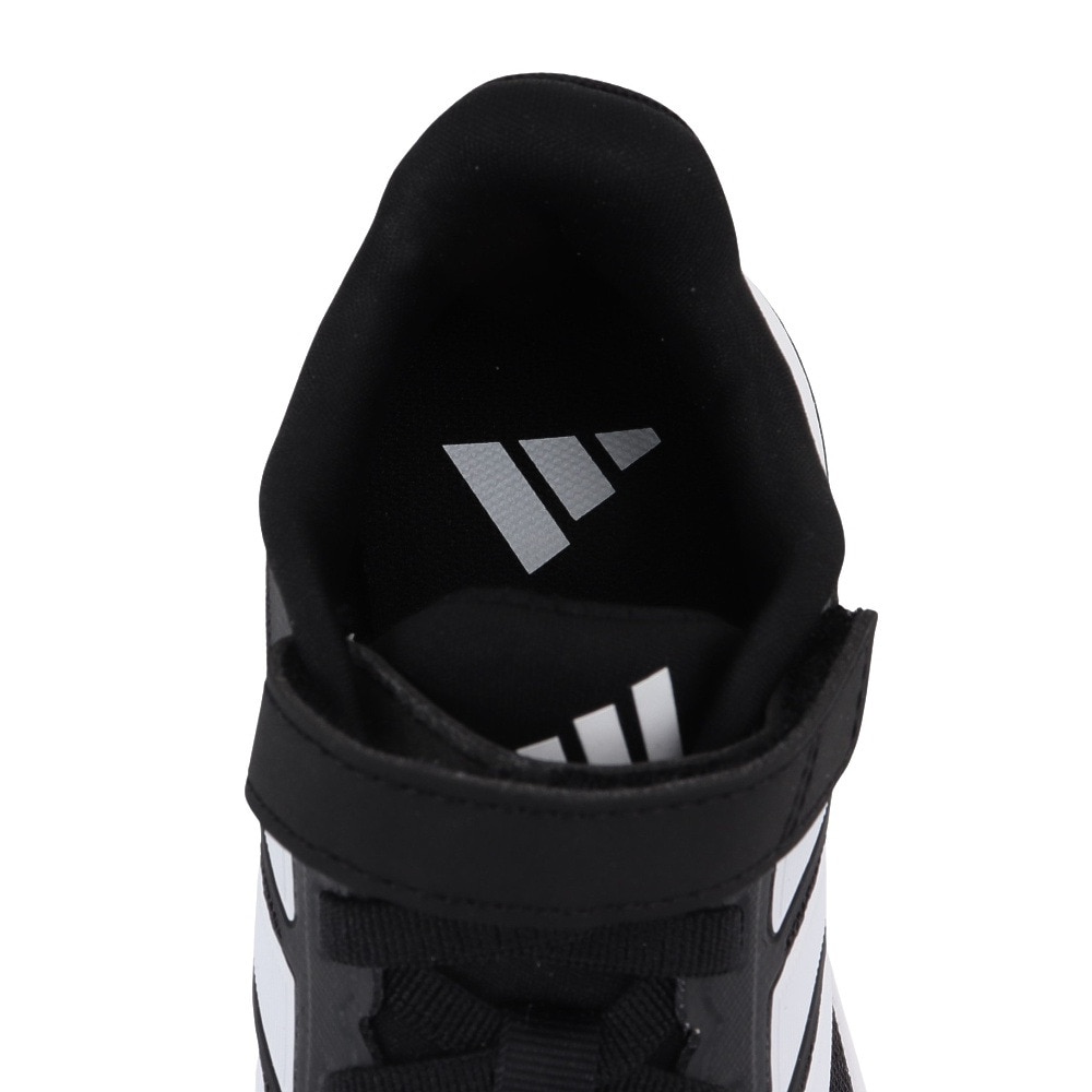 アディダス（adidas）（キッズ）ジュニアスポーツシューズ ベルクロ ベルト付き スニーカー コアファイト 5 キッズ EL IE8574