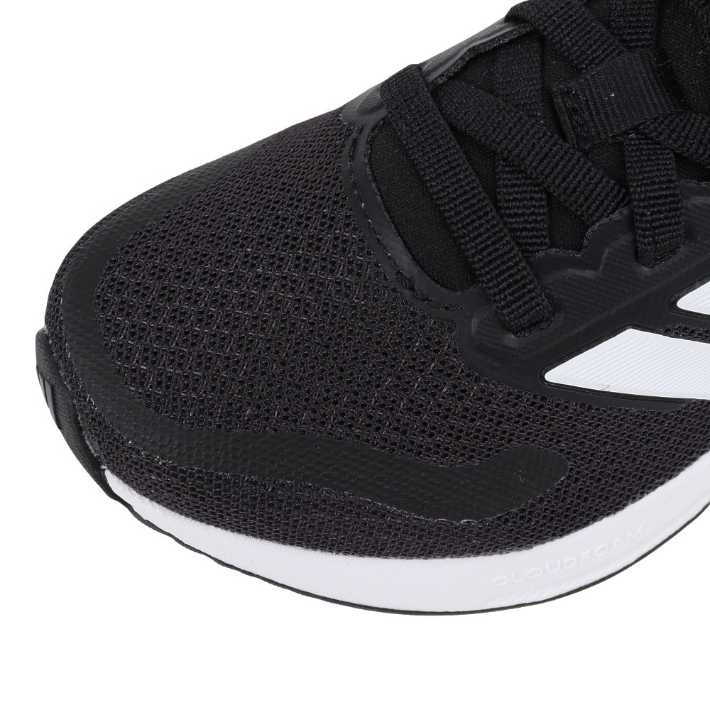 アディダス（adidas）（キッズ）ジュニアスポーツシューズ ベルクロ ベルト付き スニーカー コアファイト 5 キッズ EL IE8574