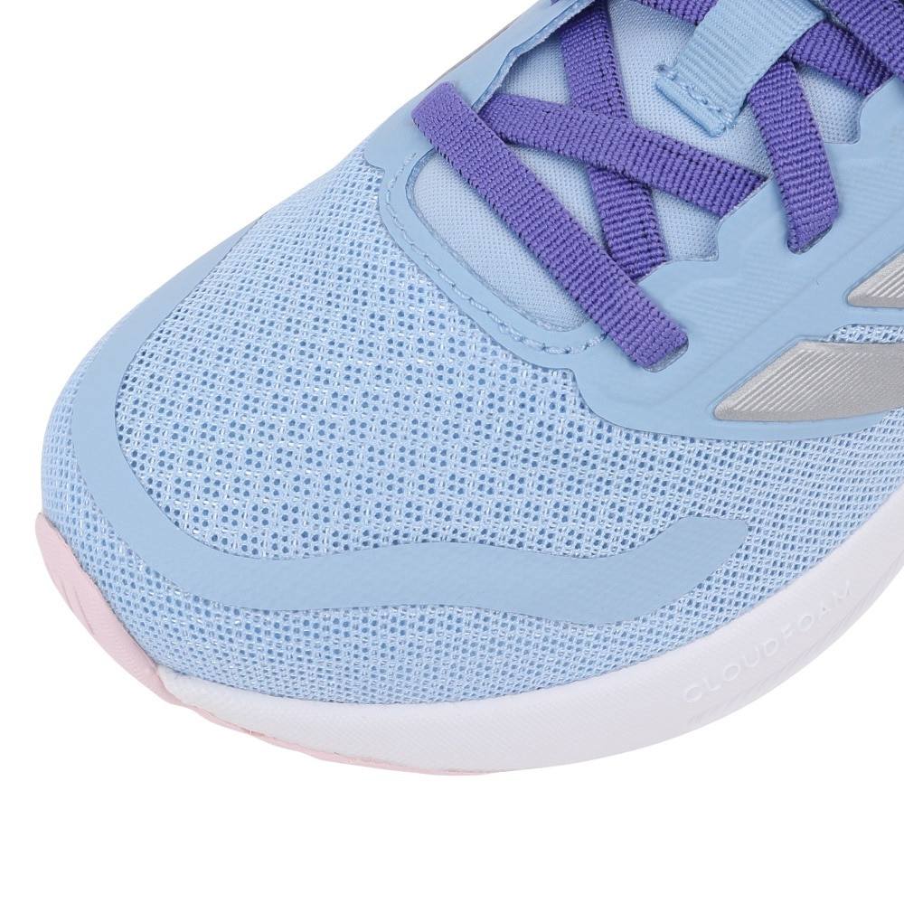 アディダス（adidas）（キッズ）ジュニアスポーツシューズ ベルクロ ベルト付き スニーカー コアファイト 5 キッズ EL IE8581