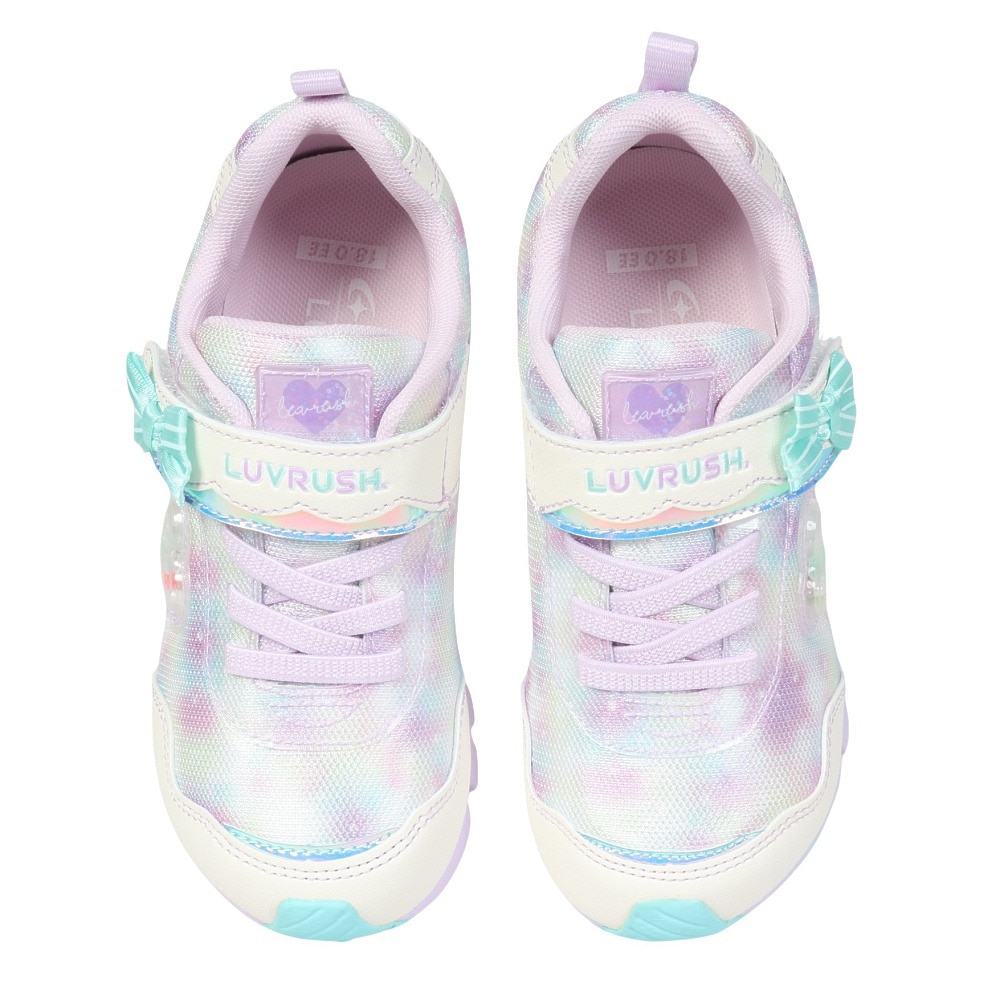 ムーンスター（MoonStar）（キッズ）ジュニアスポーツシューズ ベルクロ ベルト付き スニーカー LV 1184 12298454 24FW